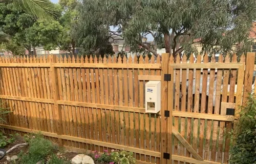 Timber Fencing upgrade in Mt Macedon